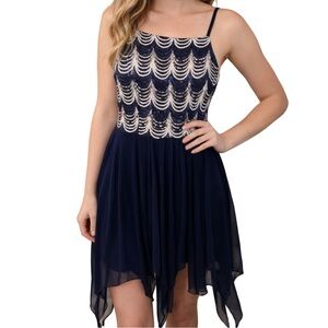 Jump Apparel Navy Sequin‎ Dress – Size 7/8